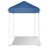 5X5ft blue folding shed with oxford cloth and plastic spray iron pipe portable