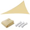 20'x20'x20' Triangle Sun Shade Sail/Beige