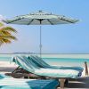 10FT Tiers Umbrella Cover Replacement/Stripe