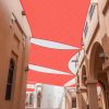 13'x10' Rectangle Sun Shade Sail/ Watermalon Red