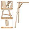 Heavy Duty Wooden Swing Frame with Reinforced Bars