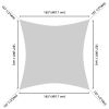 16'x16' Square Sun Shade Sail/ Rice White