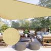 20'x20'x20' Triangle Sun Shade Sail/Beige