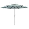 10FT Tiers Umbrella Cover Replacement/Stripe