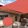 13'x10' Rectangle Sun Shade Sail/ Watermalon Red