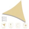 20'x20'x20' Triangle Sun Shade Sail/Beige