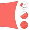 13'x10' Rectangle Sun Shade Sail/ Watermalon Red