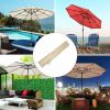 10ft Polyester Tan Umbrella Cover Bag/ Brown