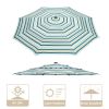 10FT Tiers Umbrella Cover Replacement/Stripe