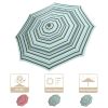 10FT Tiers Umbrella Cover Replacement/Stripe