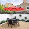 10FT Umbrella Cover Replacement Living Coral