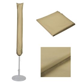 Polyester Tan Umbrella Cover Bag For 8ft 9ft 10ft Umbrellas (Color: As Picture)