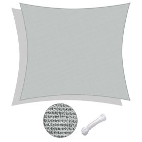 22'x23' Rectangle Sun Shade Sail/ Cload Gray (Warehouse: LA01)