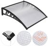 100x100 5mm PC Hollow Sheet Awning