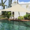 5x5x5m Triangle Sun Shade Sail/Sand