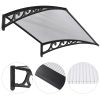 100x100 5mm PC Hollow Sheet Awning