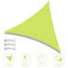 28' x 28' x 28' Triangle Sun Shade Sail/ Fruit Green